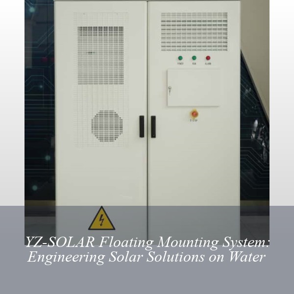 YZ-SOLAR Floating Mounting System: Engineering Solar Solutions on Water